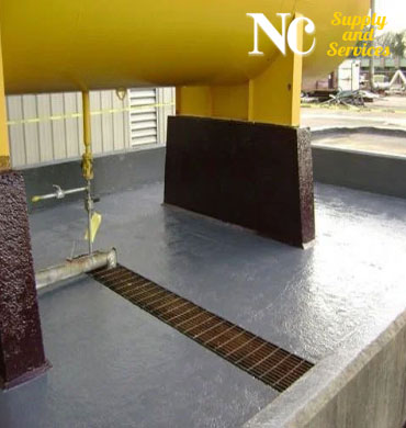 เคลือบพื้นป้องกันการรั่วซึมสารเคมี Secondary Containment Coating
